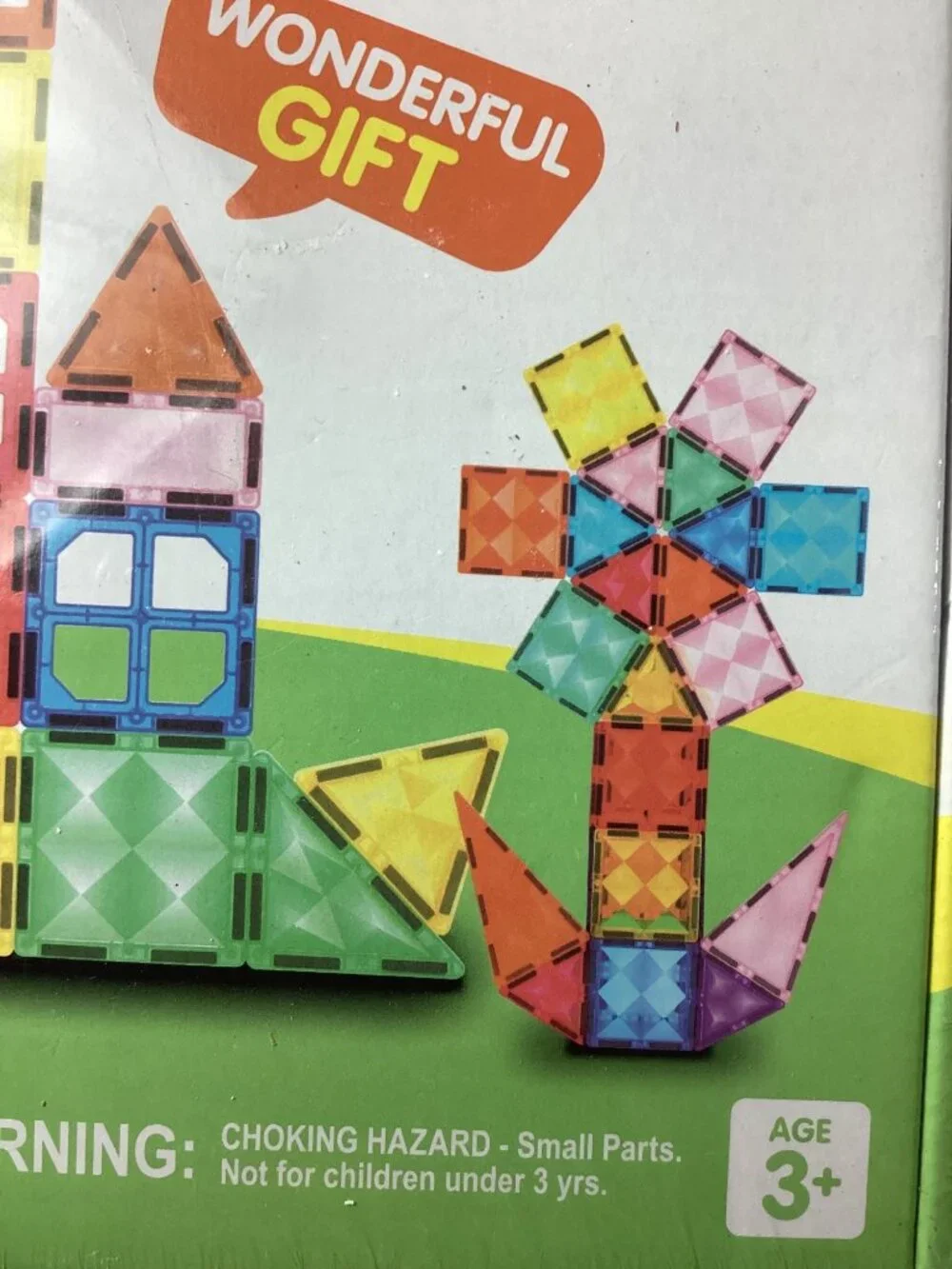 SyncFun 66-Piece Starshine Magnetic Tiles Building Set -Learning Toy*Ages 3+*NWB
